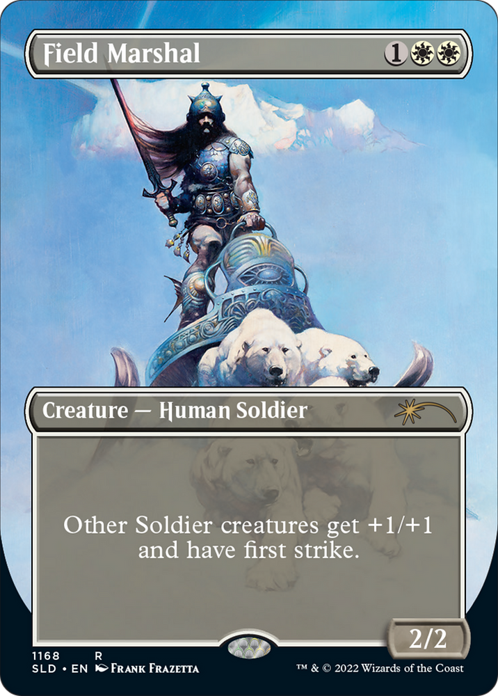 Field Marshal (Borderless) [Secret Lair Drop Series] Magic: The Gathering