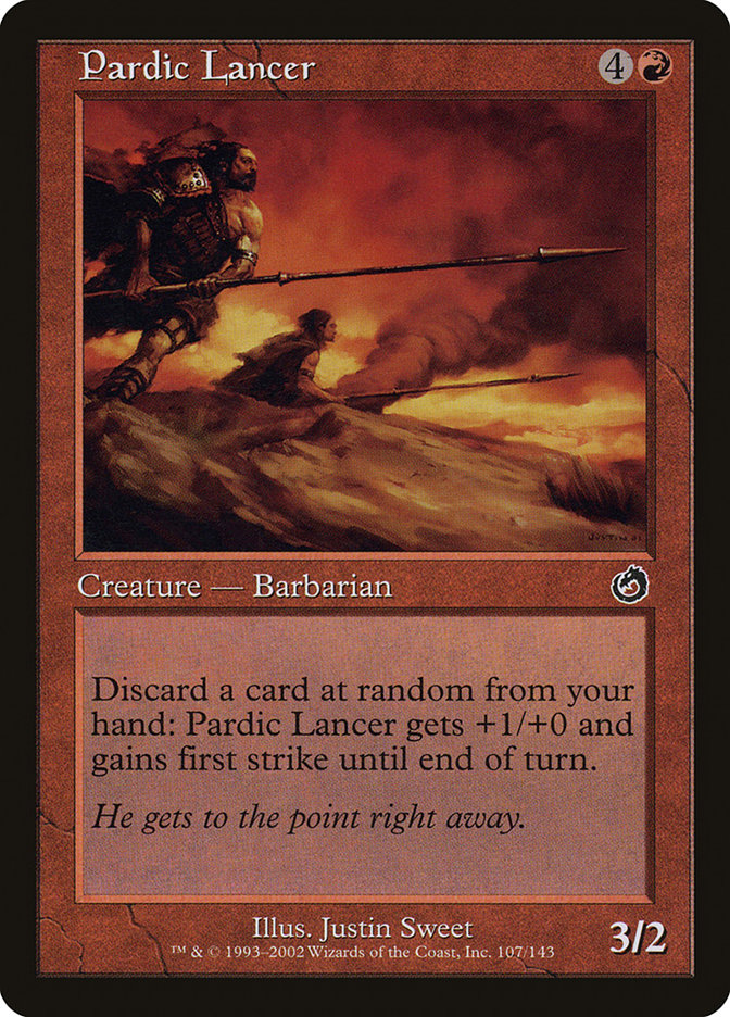 Pardic Lancer [Torment] Magic: The Gathering