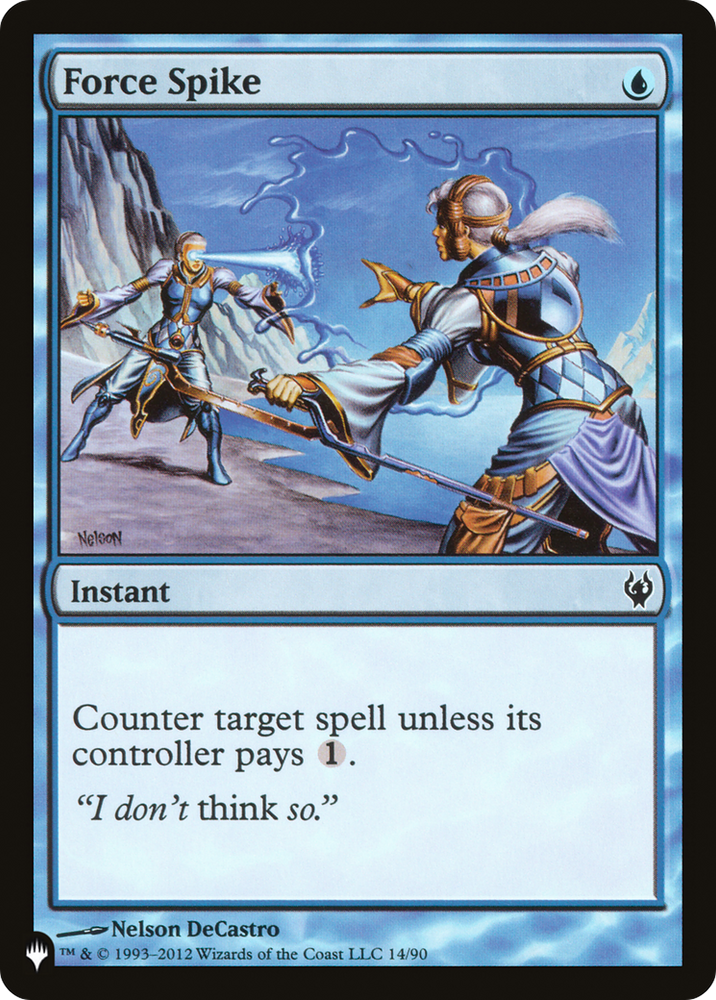 Force Spike [The List] Magic: The Gathering