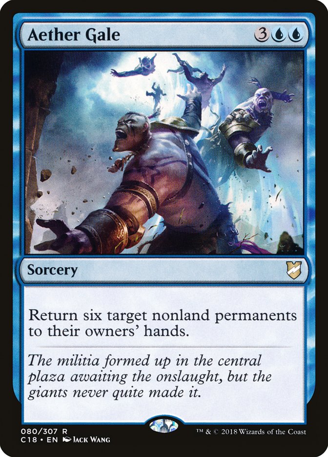 Aether Gale [Commander 2018] Magic: The Gathering