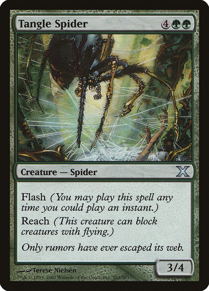 Tangle Spider [Tenth Edition] Magic: The Gathering