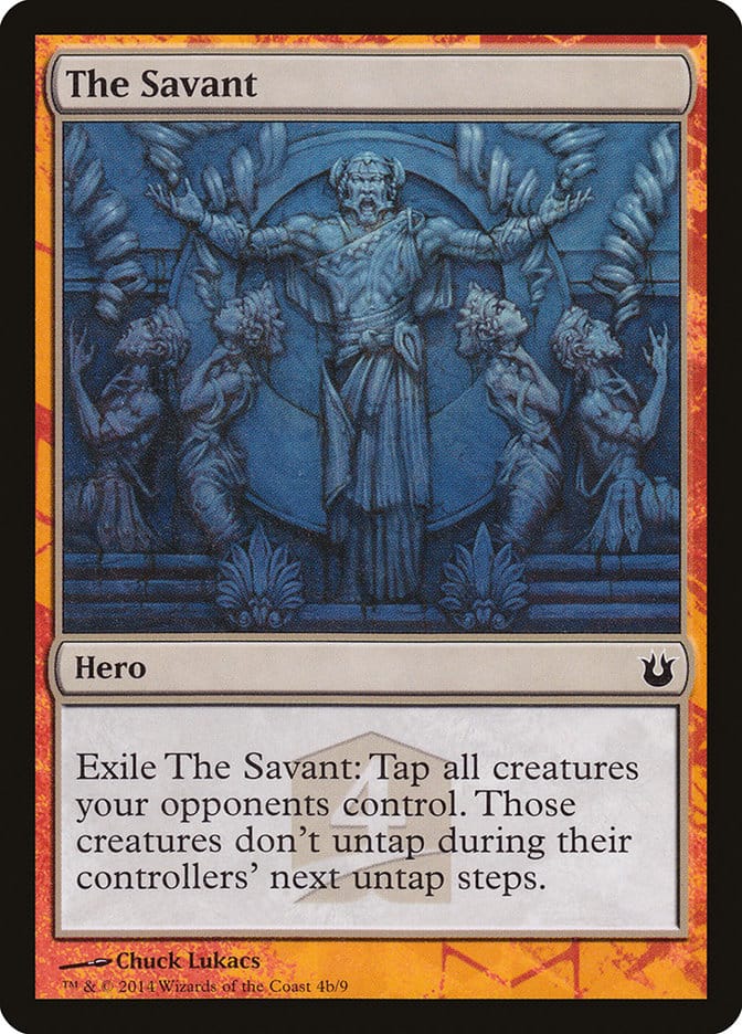 The Savant [Born of the Gods Hero's Path] Magic: The Gathering