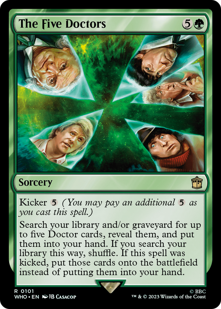 The Five Doctors [Doctor Who] Magic: The Gathering