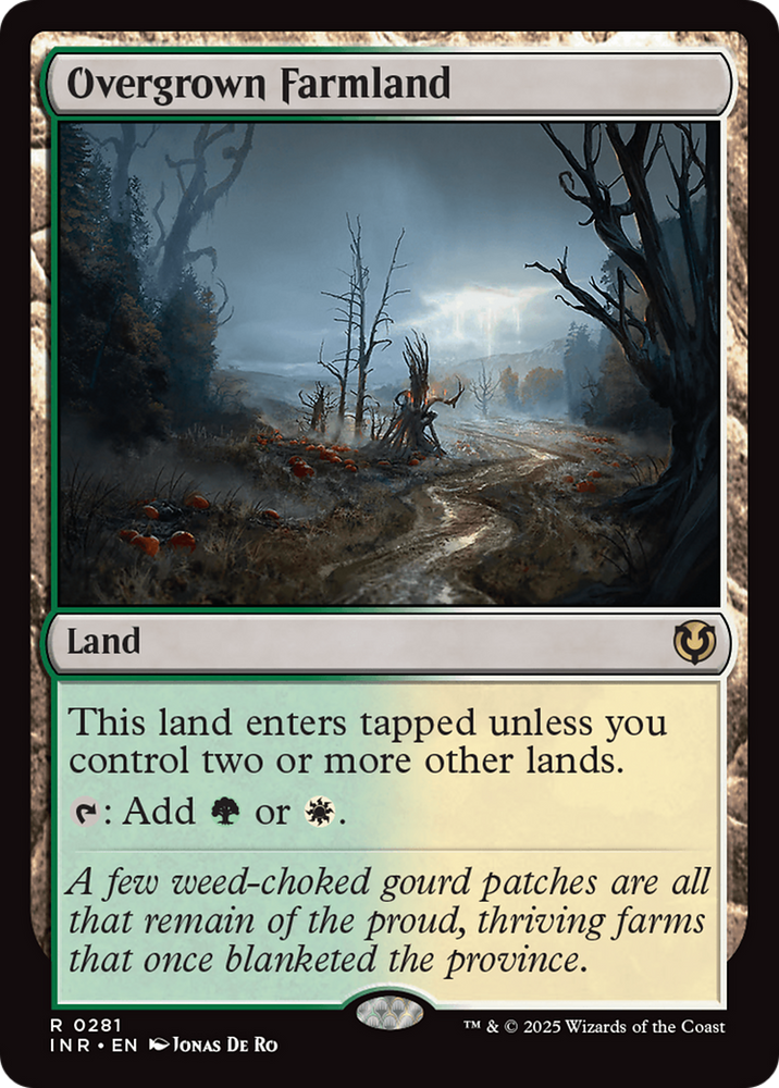 Overgrown Farmland [Innistrad Remastered] Magic: The Gathering