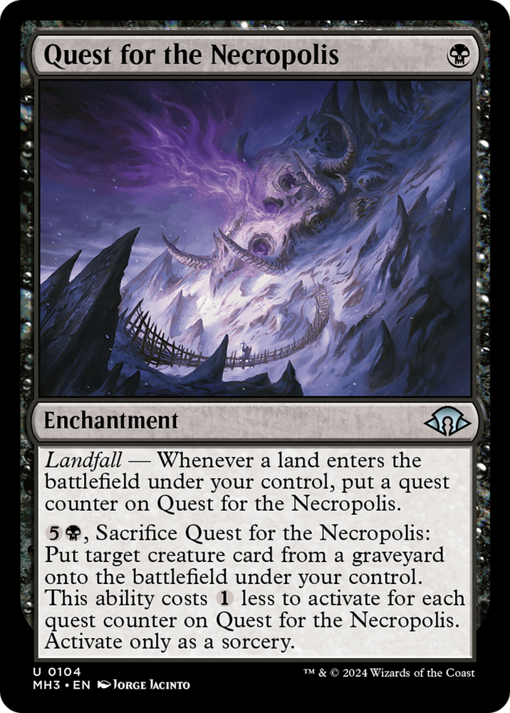 Quest for the Necropolis [Modern Horizons 3] Magic: The Gathering