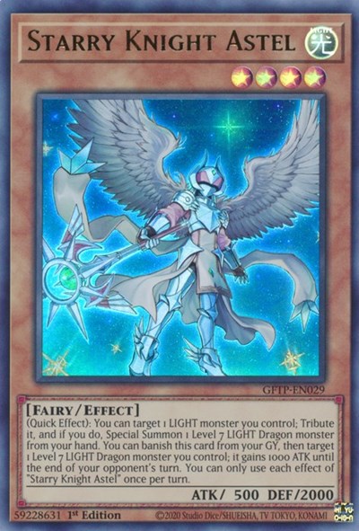 Starry Knight Astel [GFTP-EN029] Ultra Rare - Yugioh Cards For Your TCG Needs!