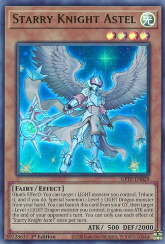 Starry Knight Astel [GFTP-EN029] Ultra Rare - Yugioh Cards For Your TCG Needs!