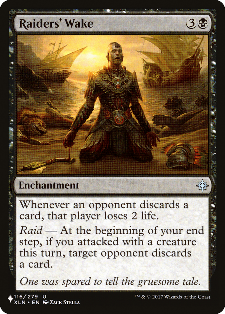 Raiders' Wake [The List] Magic: The Gathering