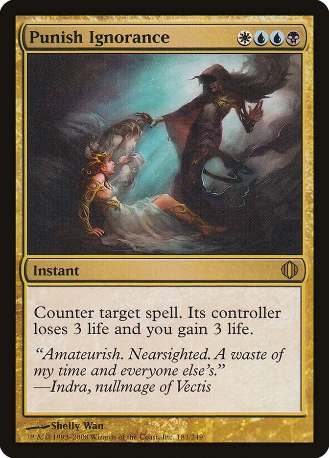 Punish Ignorance [Shards of Alara] Magic: The Gathering