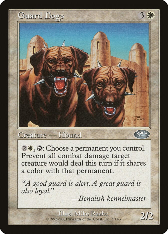 Guard Dogs [Planeshift] Magic: The Gathering