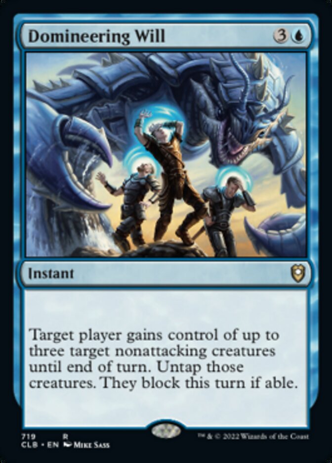 Domineering Will [Commander Legends: Battle for Baldur's Gate] Magic: The Gathering