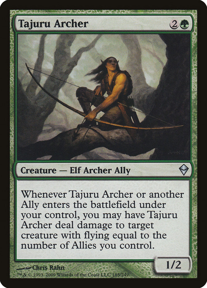 Tajuru Archer [Zendikar] Magic: The Gathering