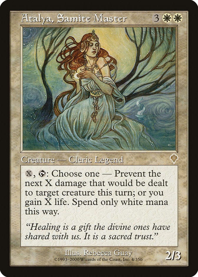 Atalya, Samite Master [Invasion] Magic: The Gathering
