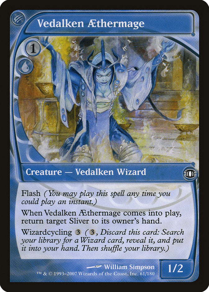 Vedalken Aethermage [Future Sight] Magic: The Gathering