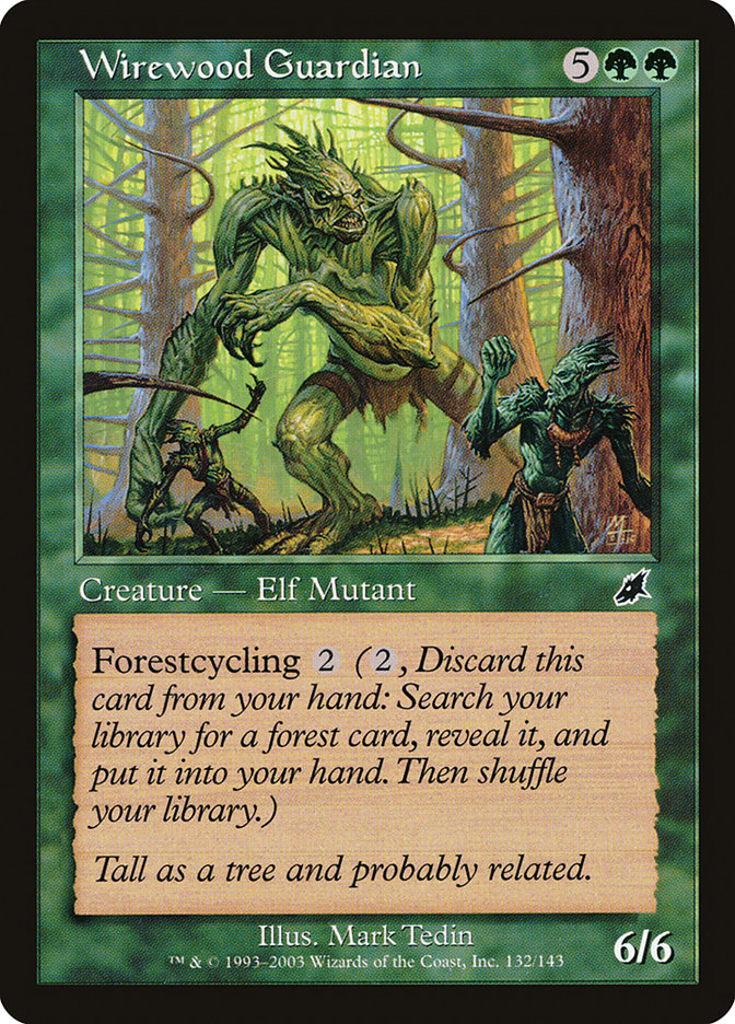 Wirewood Guardian [Scourge] Magic: The Gathering