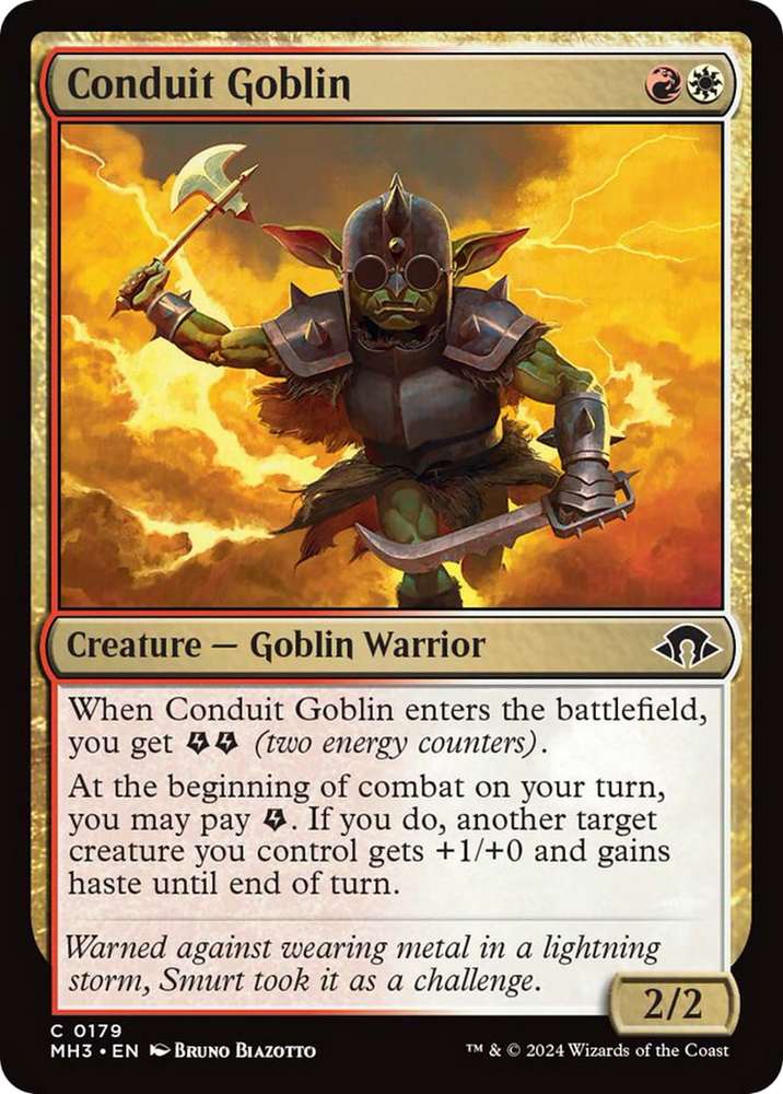 Conduit Goblin [Modern Horizons 3] Magic: The Gathering