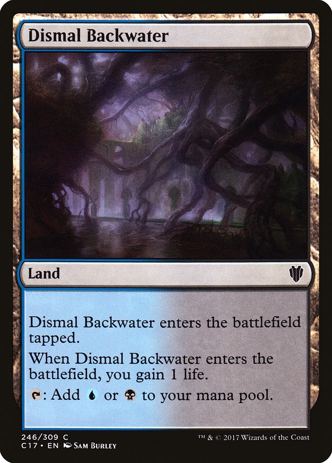 Dismal Backwater [Commander 2017] Magic: The Gathering