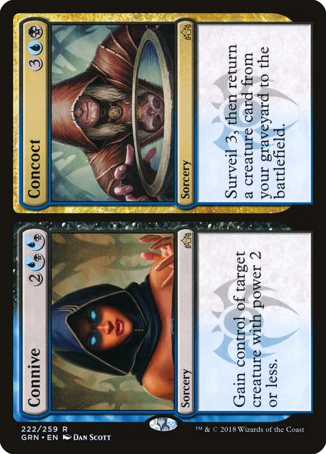 Connive // Concoct [Guilds of Ravnica] Magic: The Gathering