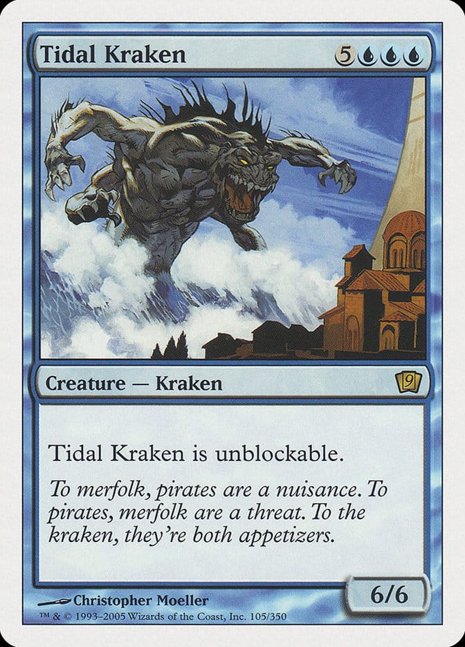 Tidal Kraken [Ninth Edition] Magic: The Gathering