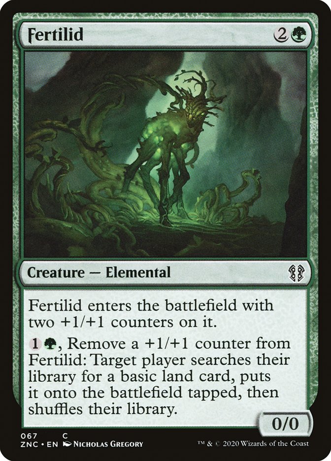 Fertilid [Zendikar Rising Commander] Magic: The Gathering