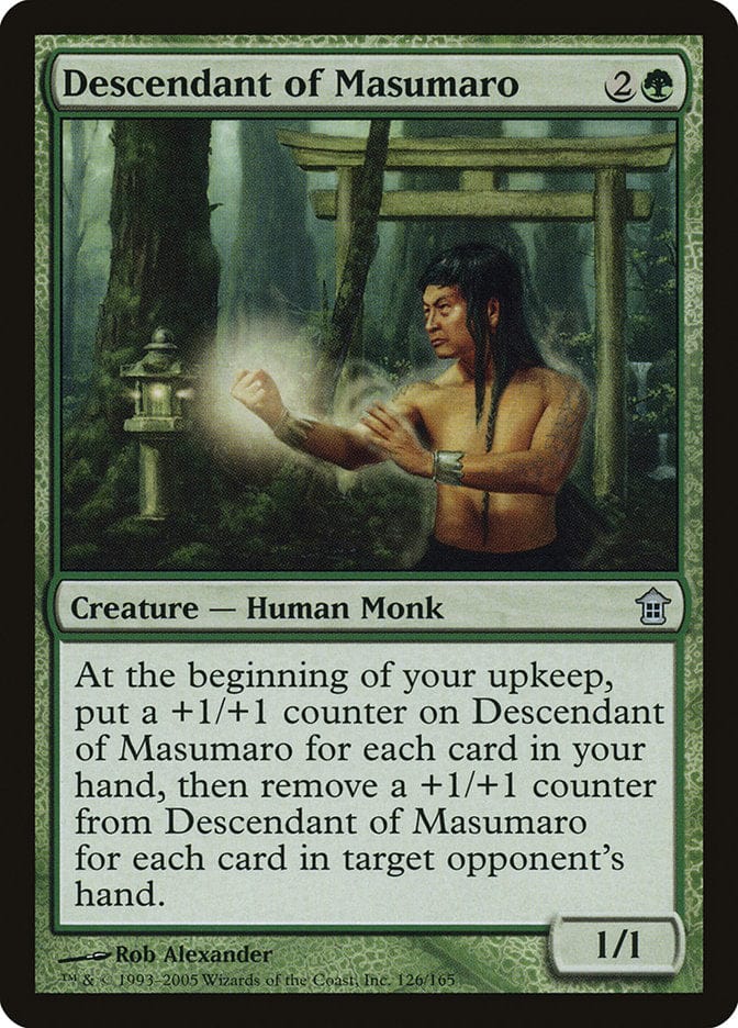 Descendant of Masumaro [Saviors of Kamigawa] Magic: The Gathering