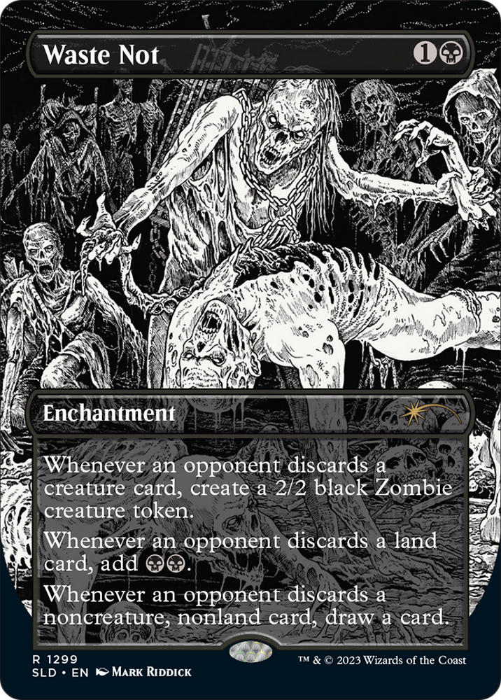 Waste Not [Secret Lair Drop Series] Magic: The Gathering