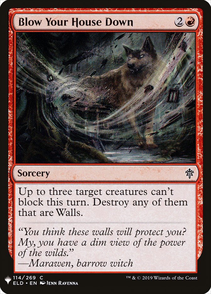 Blow Your House Down [Mystery Booster] Magic: The Gathering