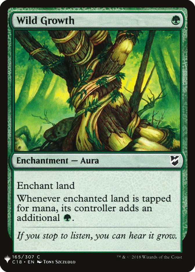 Wild Growth [Mystery Booster] Magic: The Gathering