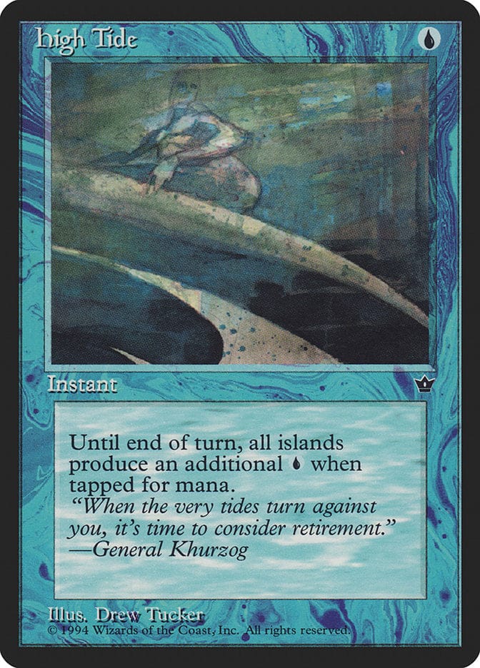 High Tide (Drew Tucker) [Fallen Empires] Magic: The Gathering