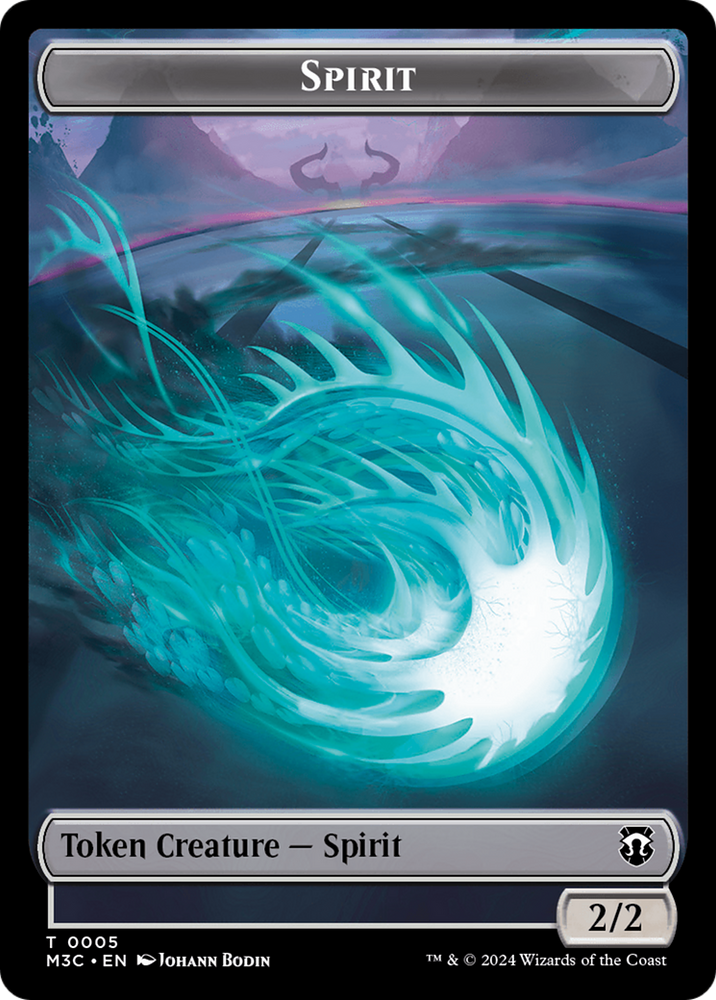 Eldrazi // Spirit Double-Sided Token [Modern Horizons 3 Commander Tokens] Magic: The Gathering