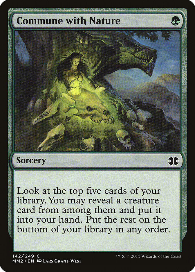 Commune with Nature [Modern Masters 2015] Magic: The Gathering