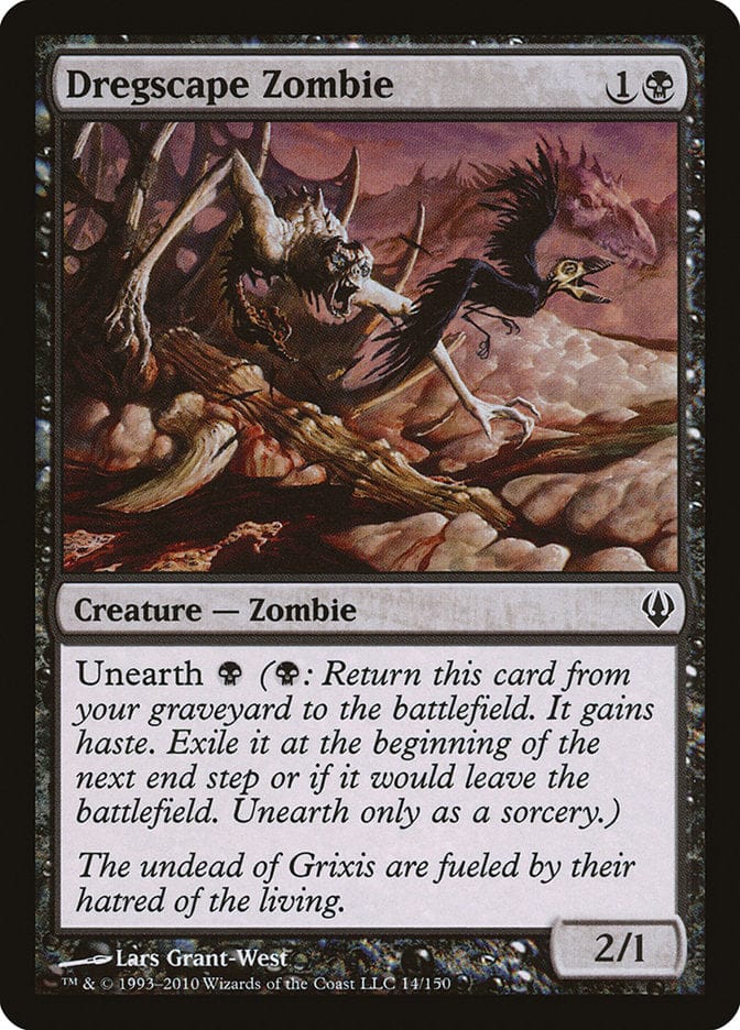 Dregscape Zombie [Archenemy] Magic: The Gathering
