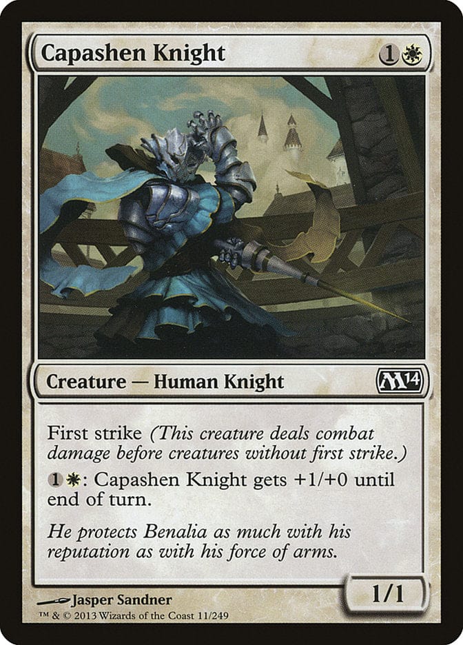 Capashen Knight [Magic 2014] Magic: The Gathering