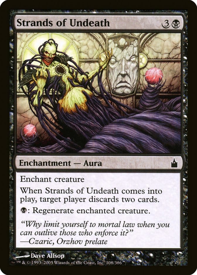 Strands of Undeath [Ravnica: City of Guilds] Magic: The Gathering