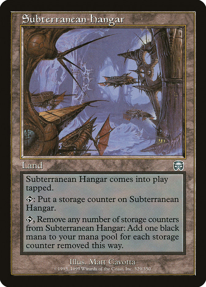 Subterranean Hangar [Mercadian Masques] Magic: The Gathering