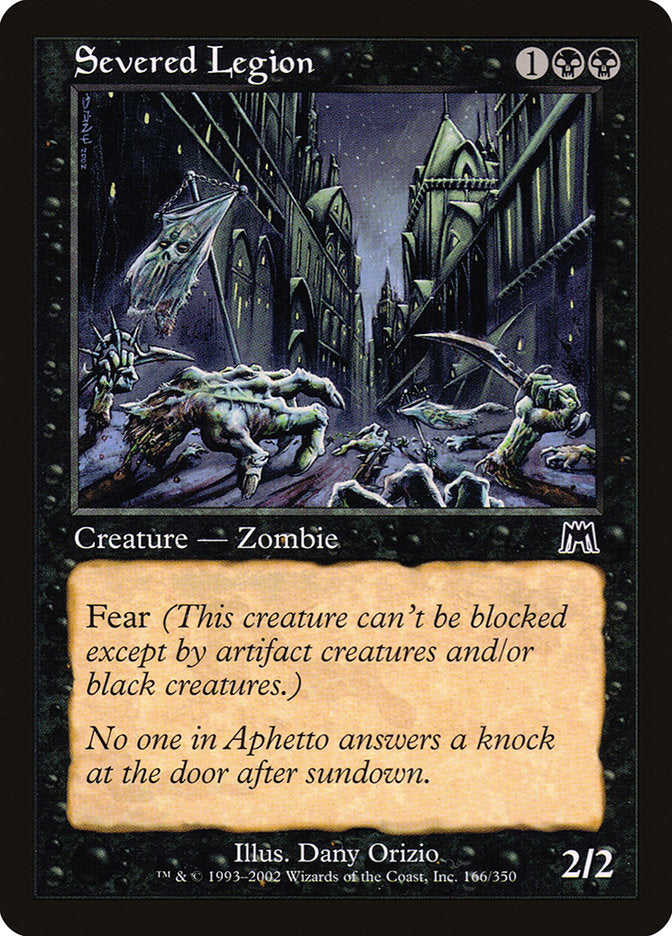 Severed Legion [Onslaught] Magic: The Gathering
