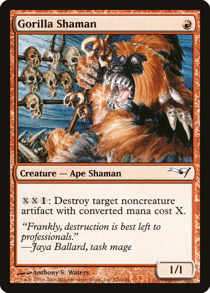 Gorilla Shaman [Coldsnap Theme Decks] Magic: The Gathering