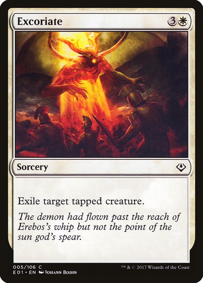 Excoriate [Archenemy: Nicol Bolas] Magic: The Gathering