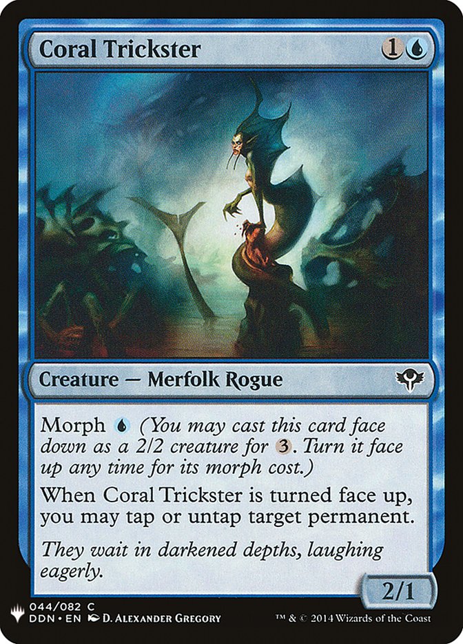Coral Trickster [Mystery Booster] Magic: The Gathering