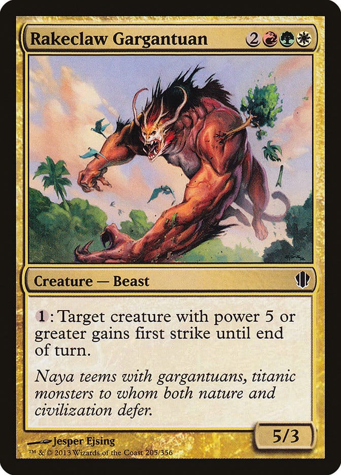 Rakeclaw Gargantuan [Commander 2013] Magic: The Gathering