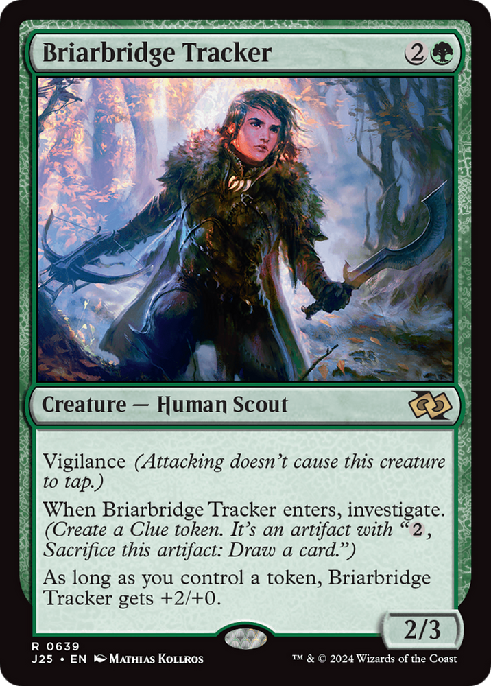 Briarbridge Tracker [Foundations Jumpstart] Magic: The Gathering