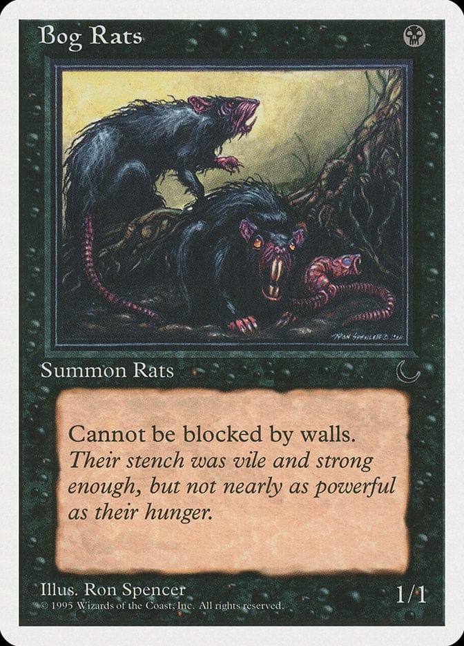 Bog Rats [Chronicles] Magic: The Gathering