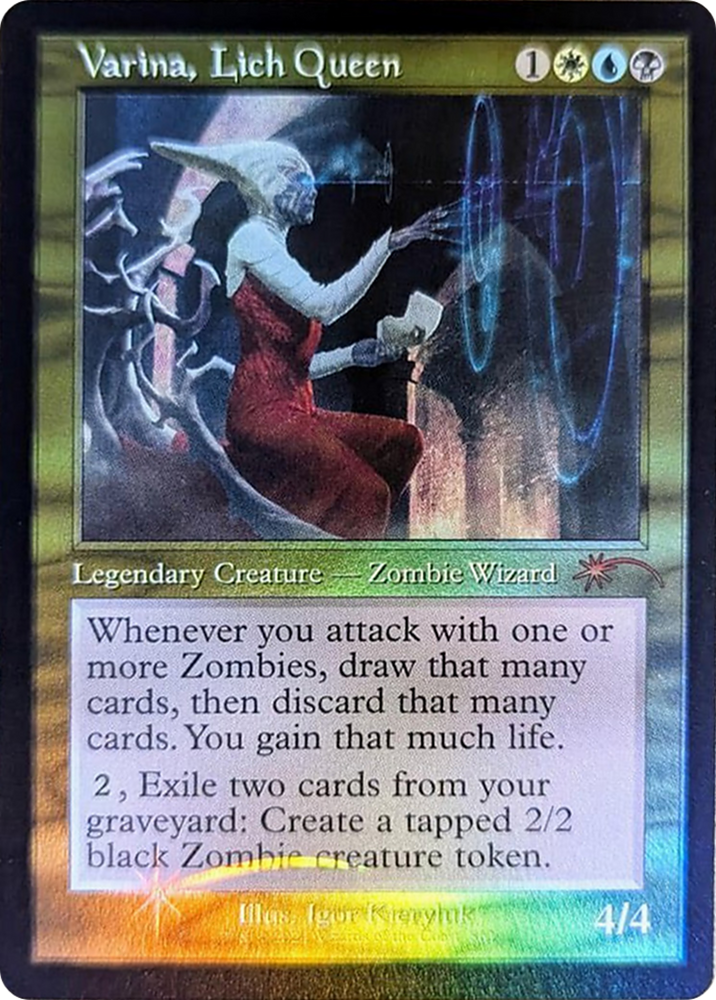 Varina, Lich Queen (Retro Frame) [Secret Lair Drop Series] Magic: The Gathering