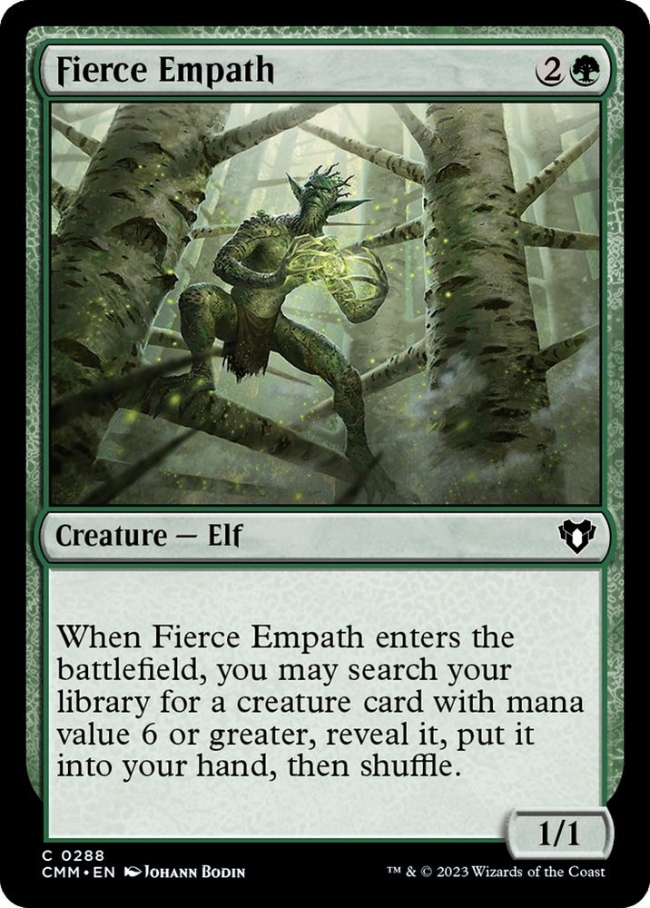 Fierce Empath [Commander Masters] Magic: The Gathering