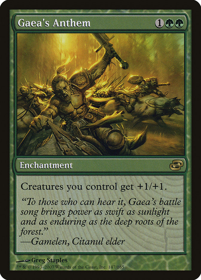 Gaea's Anthem [Planar Chaos] Magic: The Gathering