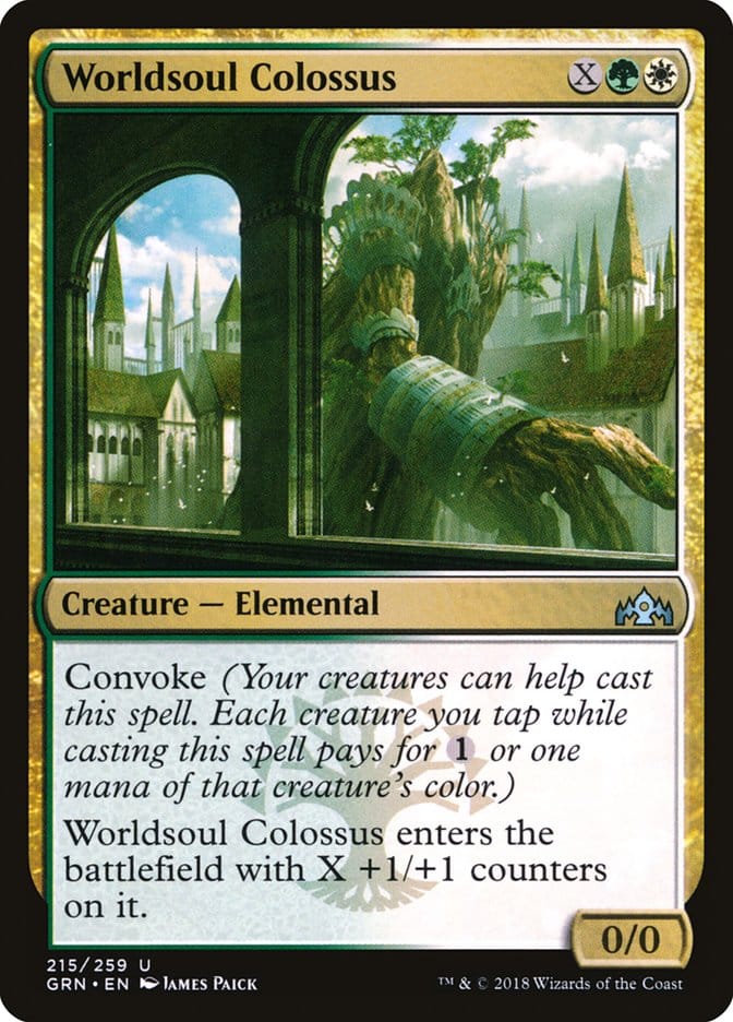Worldsoul Colossus [Guilds of Ravnica] Magic: The Gathering