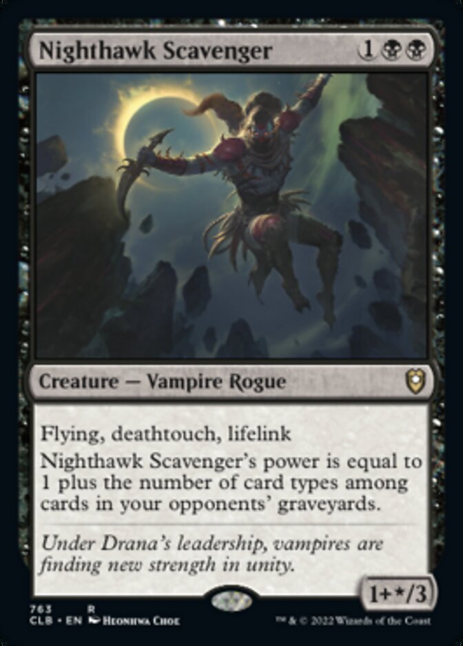 Nighthawk Scavenger [Commander Legends: Battle for Baldur's Gate] Magic: The Gathering