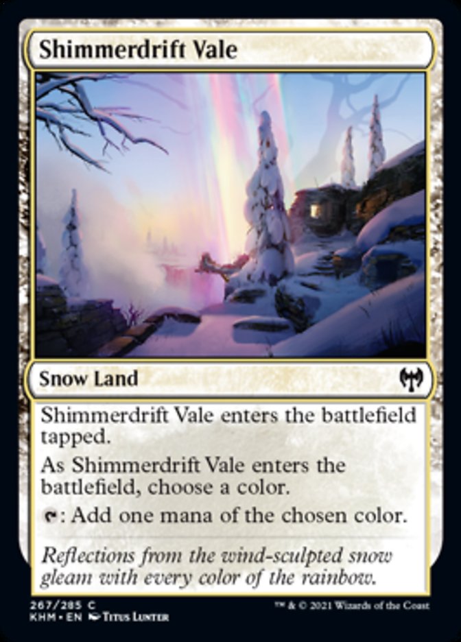 Shimmerdrift Vale [Kaldheim] Magic: The Gathering