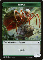Satyr // Spider Double-Sided Token [Theros Beyond Death Tokens] Magic: The Gathering