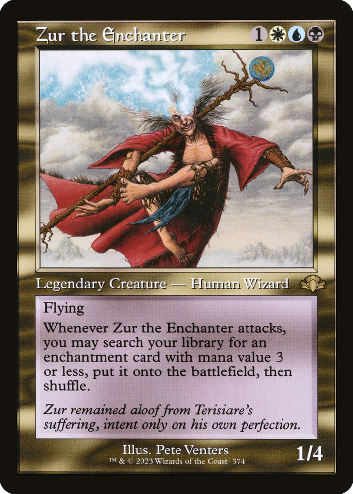 Zur the Enchanter (Retro) [Dominaria Remastered] Magic: The Gathering